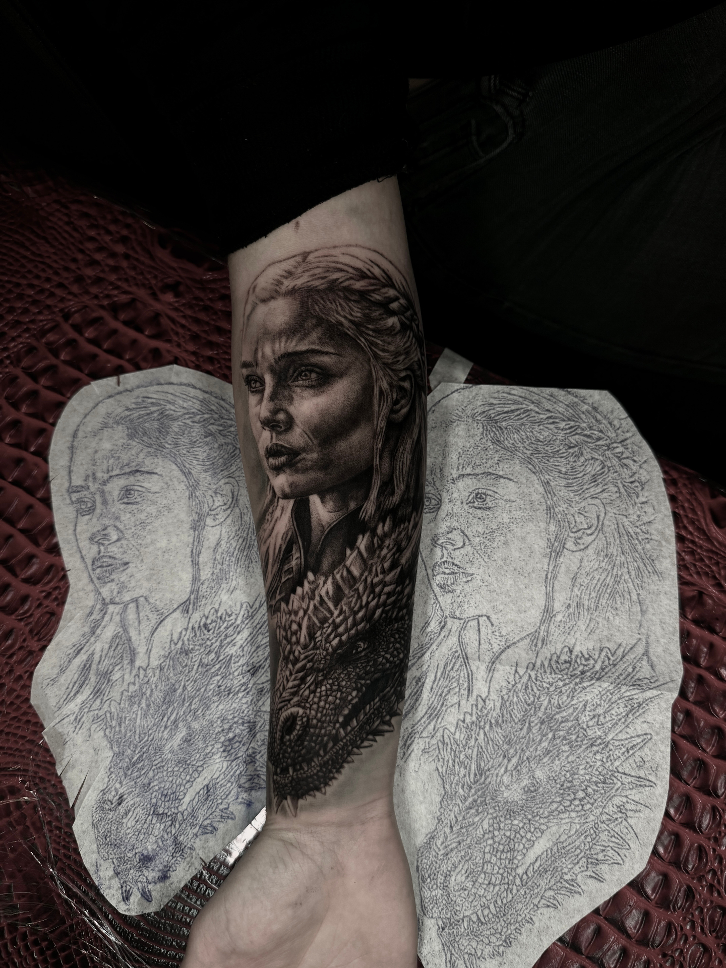 Mother of Dragons — realism forearm