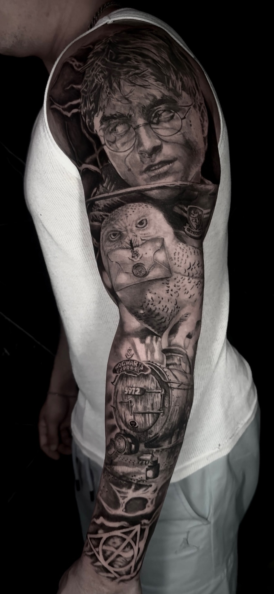 The Boy Who Lived — realism · full sleeve