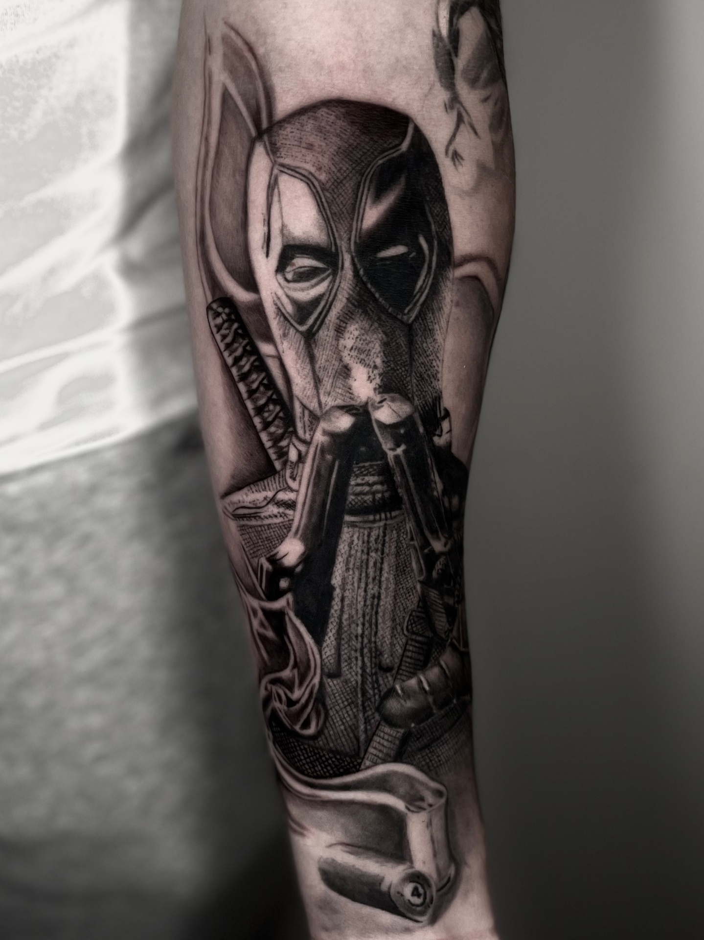 Deadpool — realism forearm