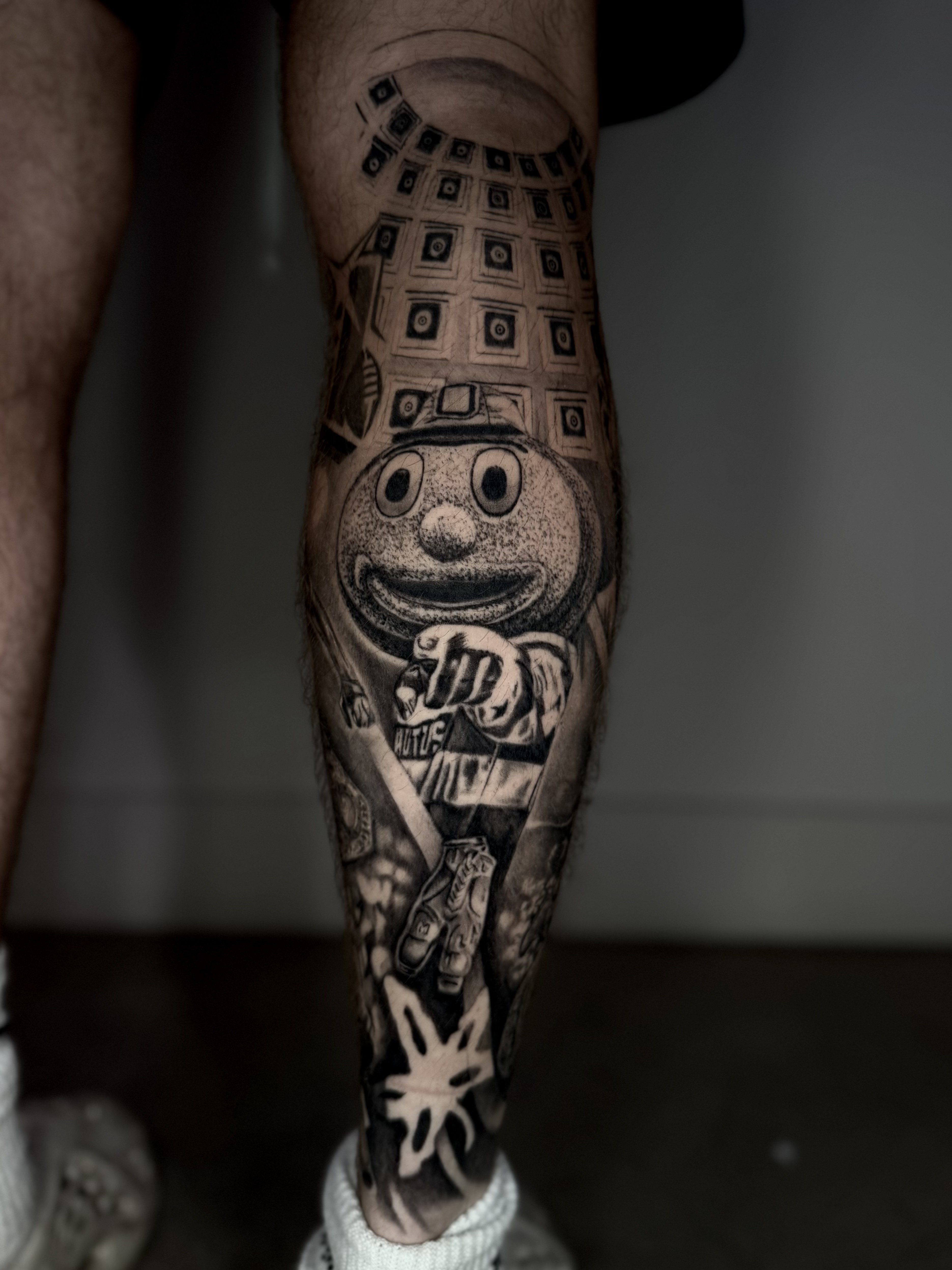 Brutus Buckeye — sports realism · calf