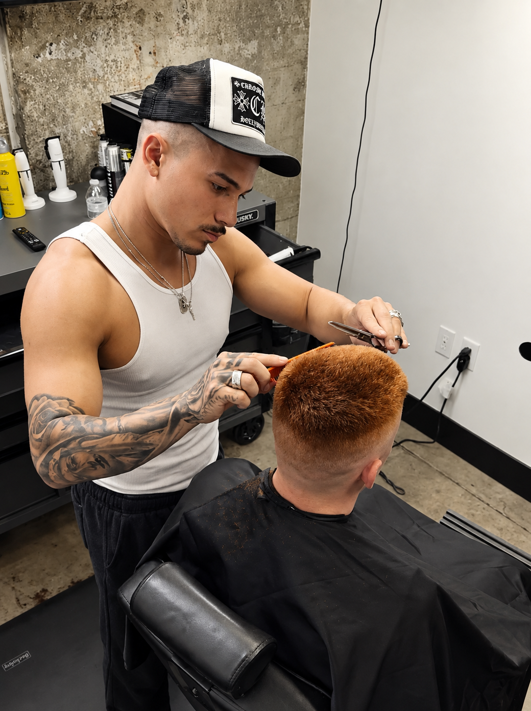 Nick Perorazio, artist at Ethos Tattoo Collective