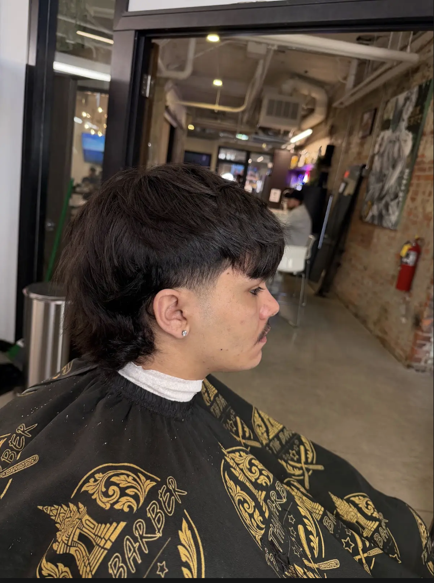 Flow cut with tapered sides